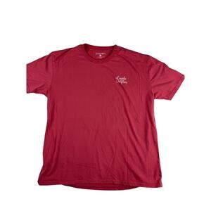 Lincoln Outfitters Fall T-Shirt XL Red Autumn Sayings Short Sleeve Cotton